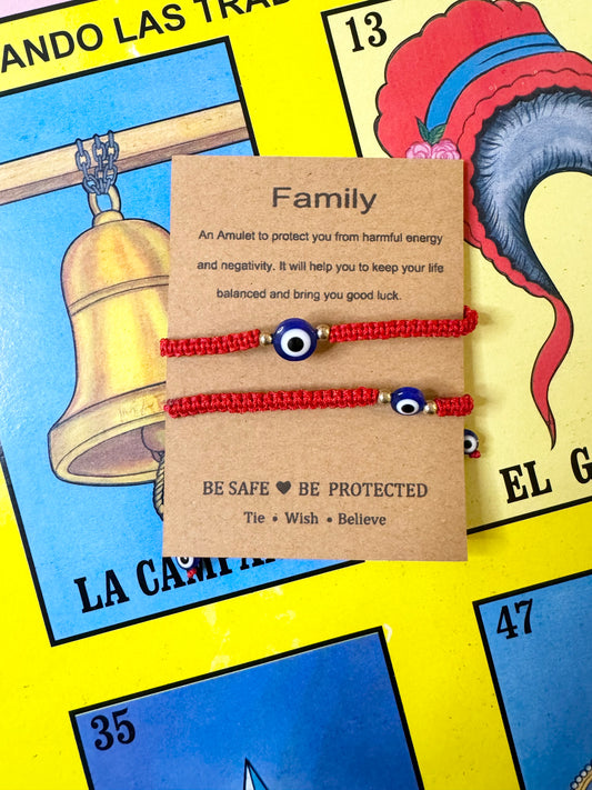 Family Evil Eye Bracelets