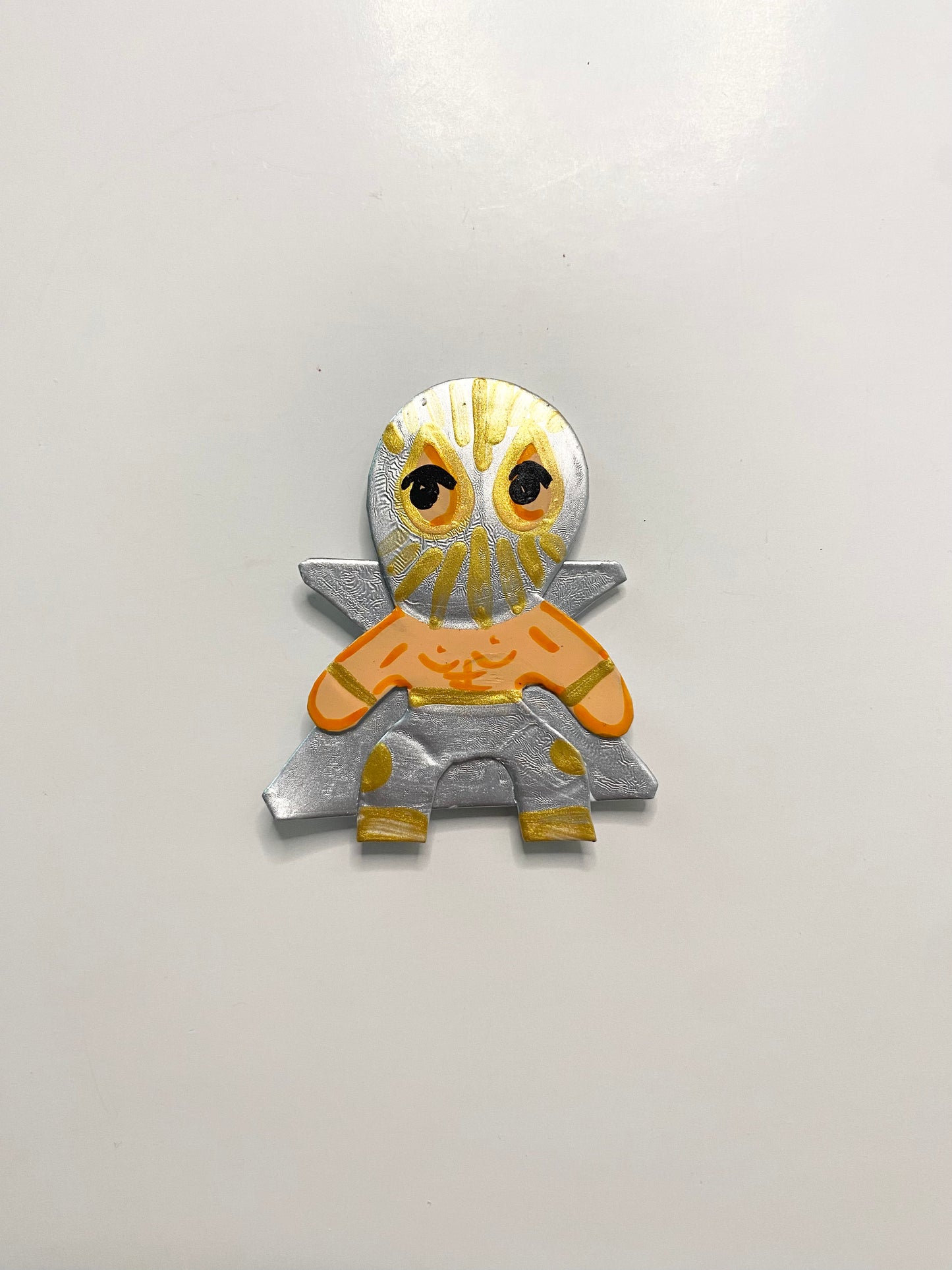 Tin Wrestler Magnets