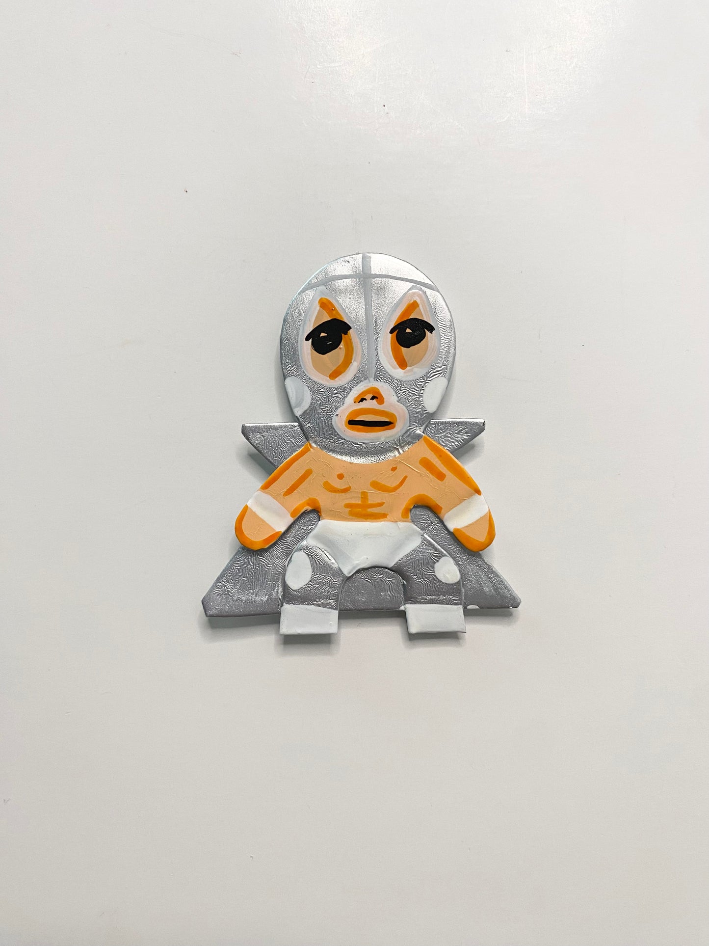 Tin Wrestler Magnets