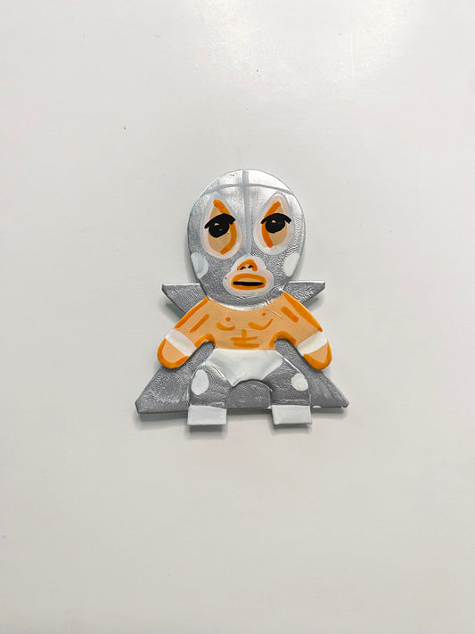 Tin Wrestler Magnets